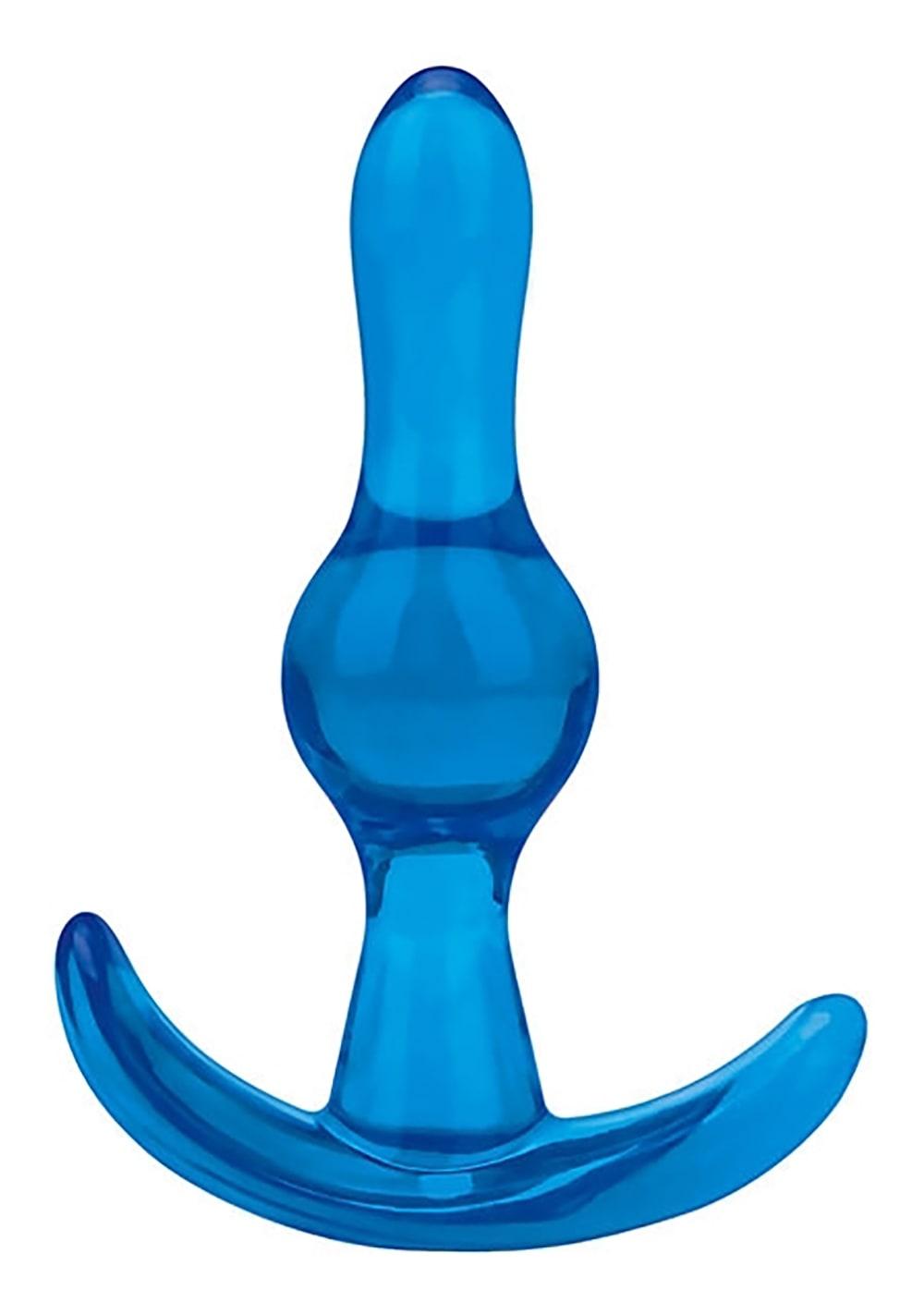 3.5" Tear Drop Butt Plug | Butt Plugs Anal Toys Blue