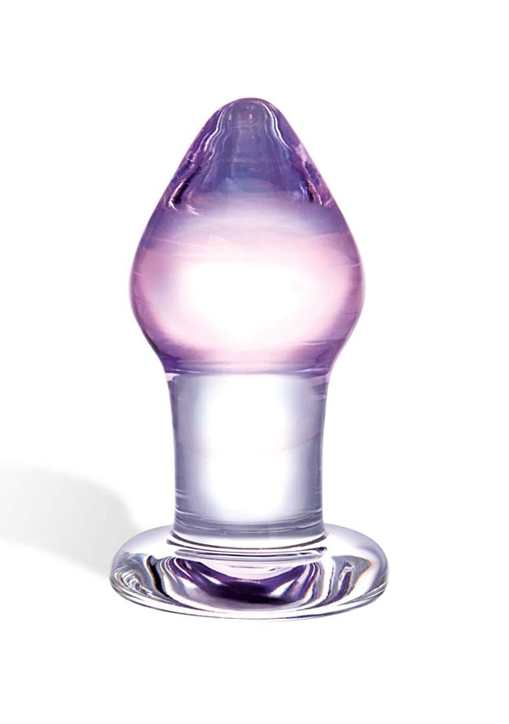 Amethyst Rain s Buttplug | Glass Anal Toys Anal Toys Butt Plugs