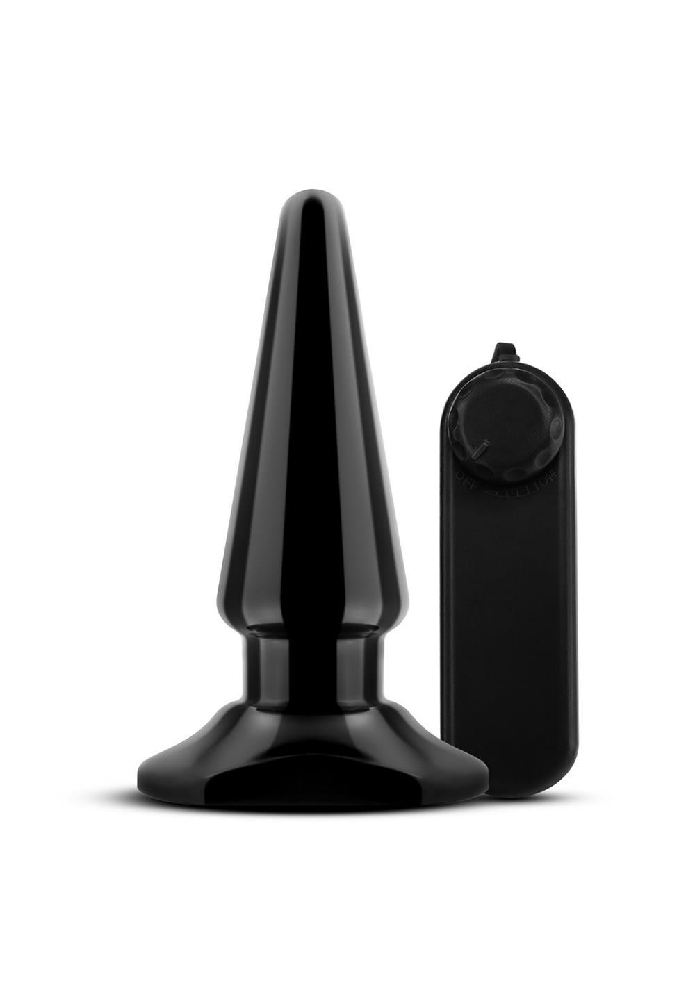 Anal Adventures – Basic Vibrating Anal Pleaser | Butt Plugs Anal Toys Black