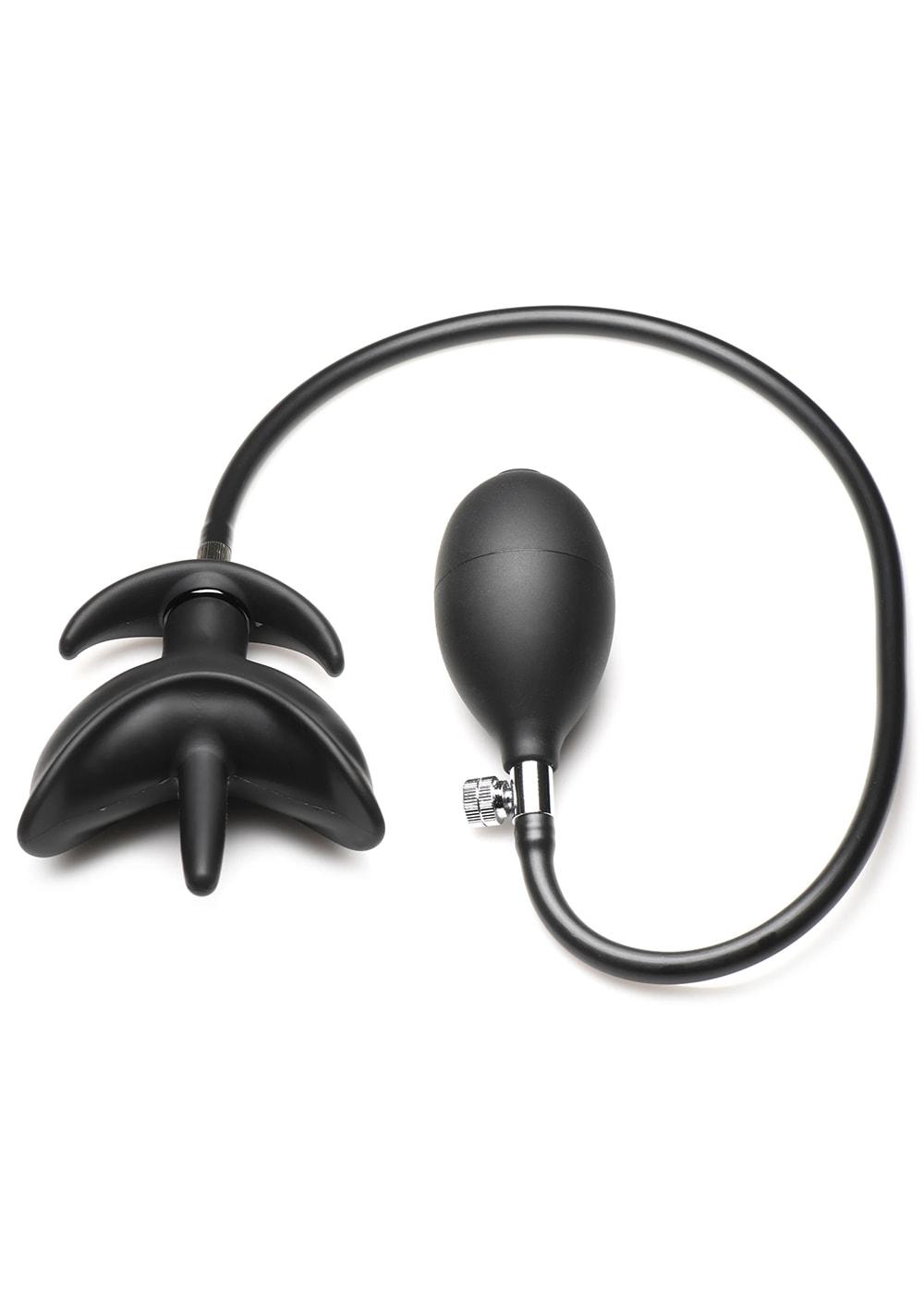 Ass Bound Anchor Inflatable Silicone Anal Plug | Inflatable Anal Toys Anal Toys Black