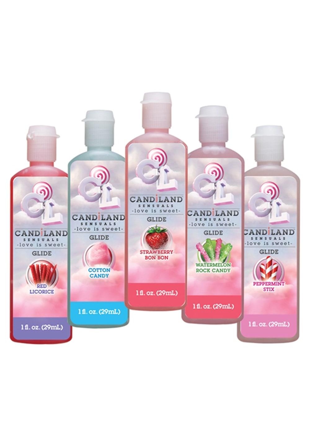 Candiland™ Sensuals Glide – 5 Pack | Flavored Lubes Flavored Lubes Flavored Lubes