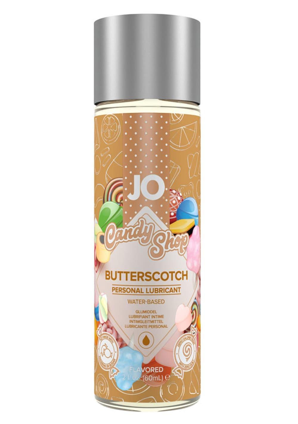 Candy Shop Flavored Lubricant – Butterscotch | Water-Based Lubes Flavored Lubes Flavored Lubes