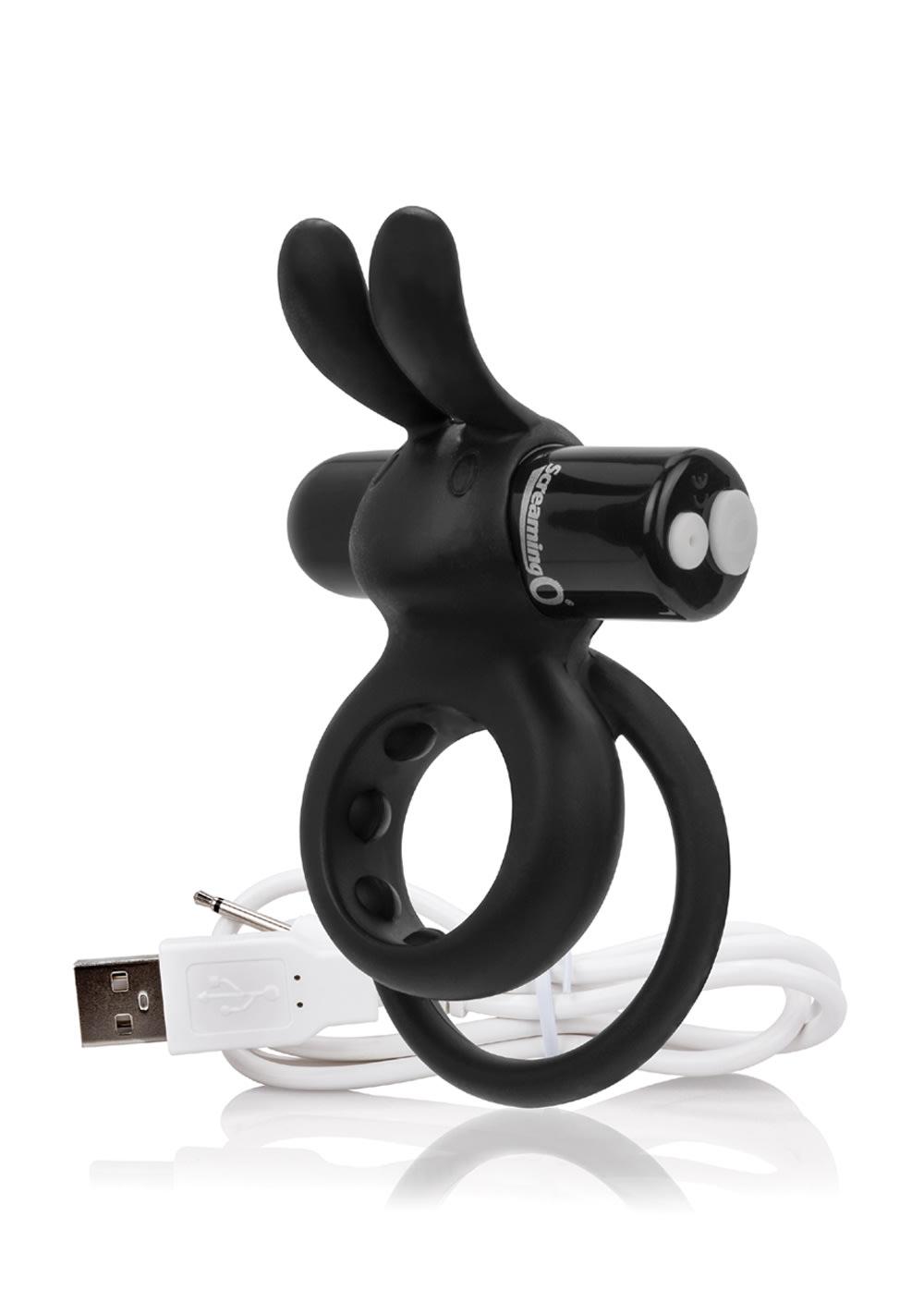 Charged Ohare Ring | Vibrators Cock Rings Black