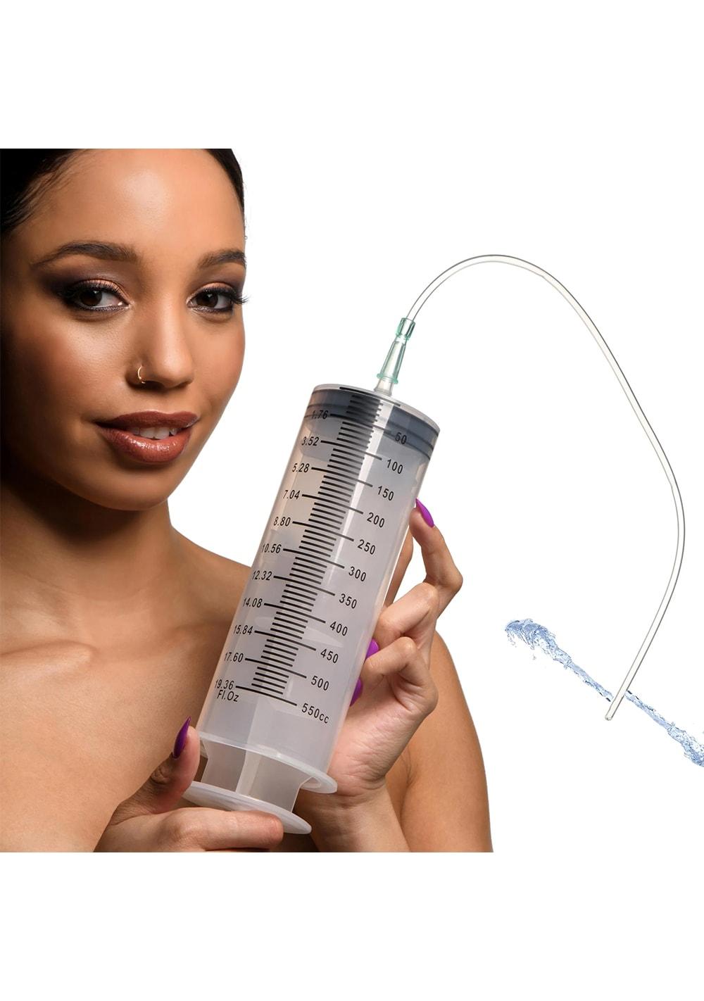 Cleanstream Enema Syringe With Tube – 550Ml | Enemas Anal Toys Clear