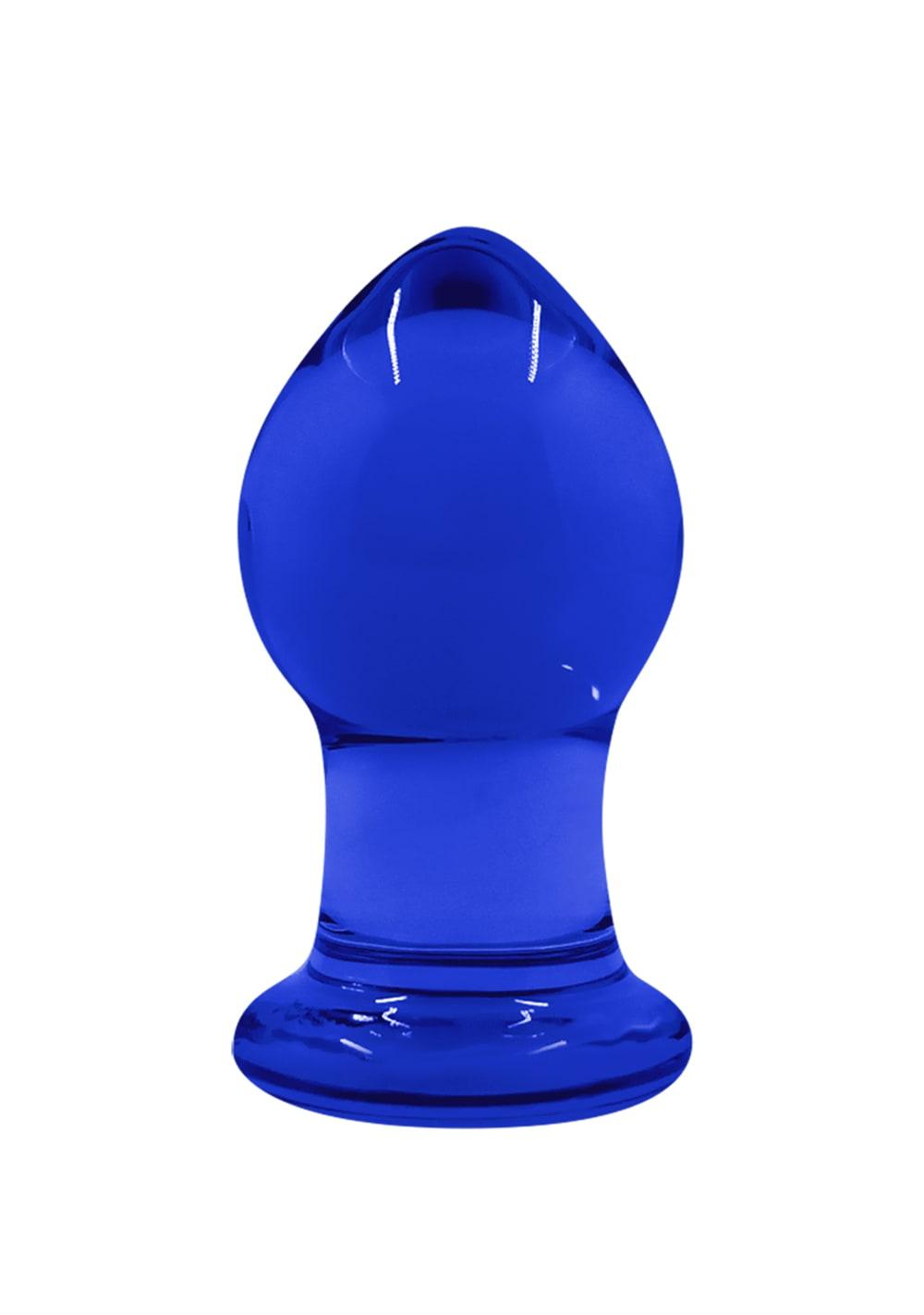 Crystal Premium Glass Plug – Small | Butt Plugs Anal Toys Blue