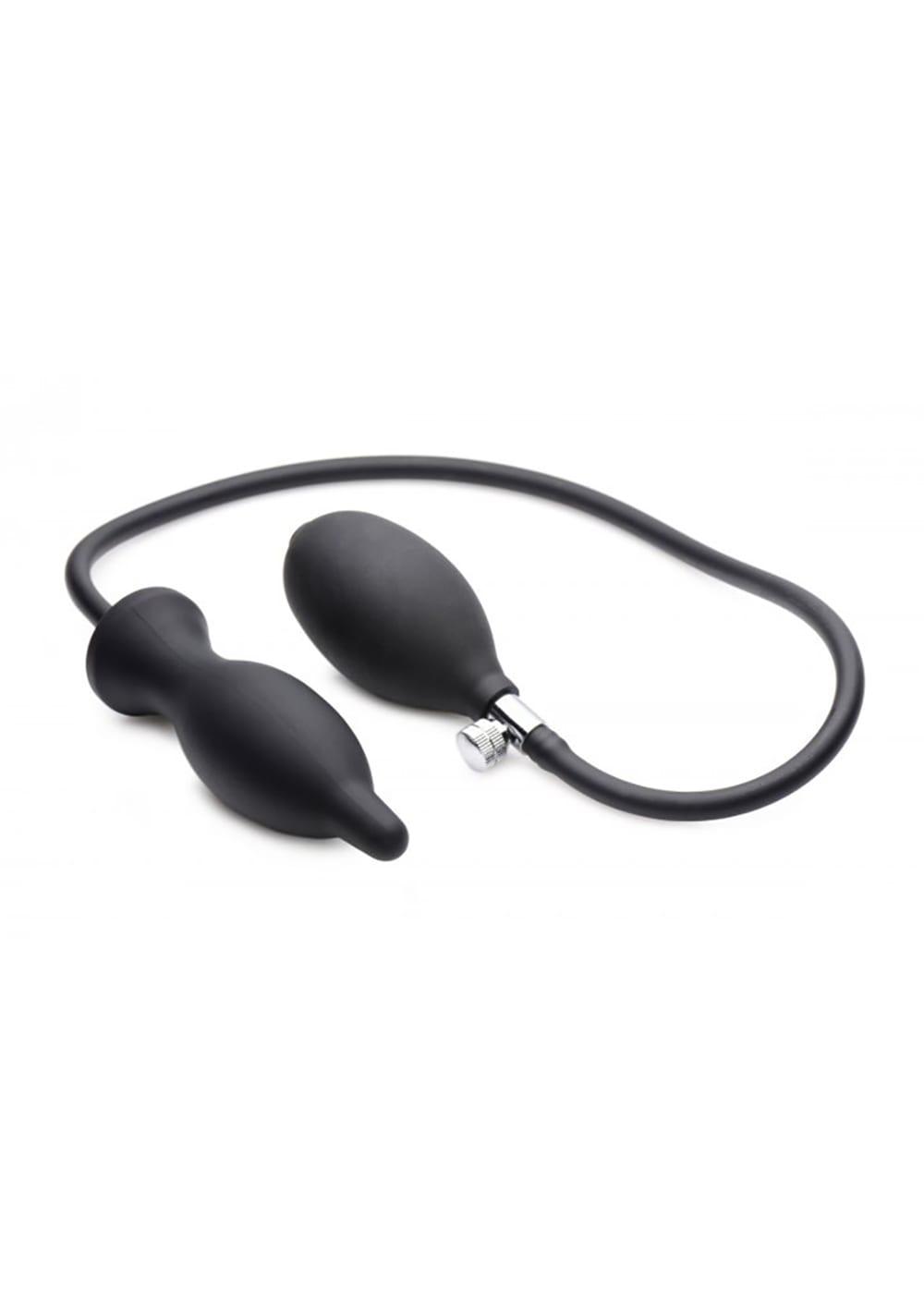 Dark Inflator Inflatable Anal Plug | Butt Plugs Anal Toys Black