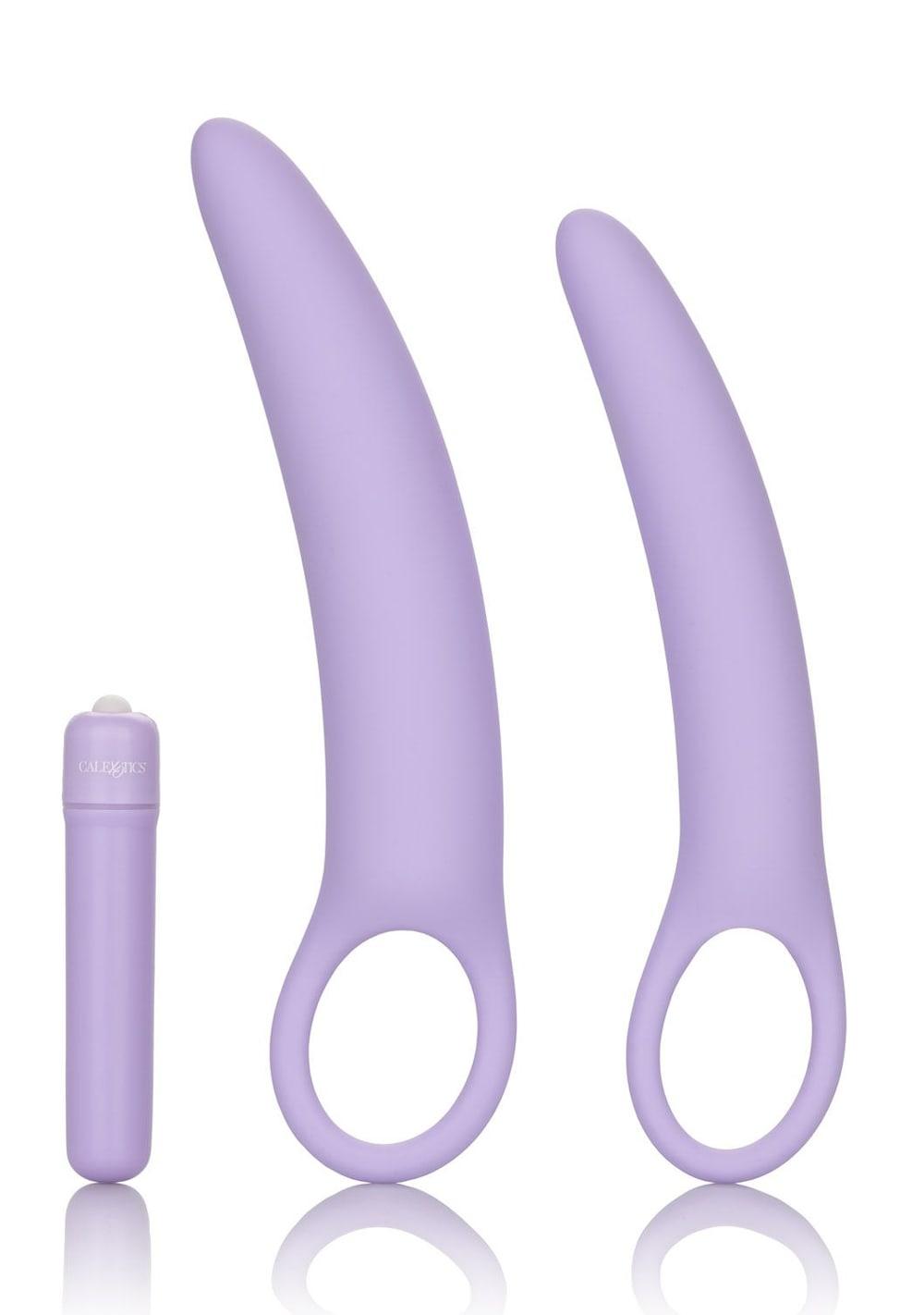 Dr. Laura Berman Isabelle Set Of 2 Vibrating Silicone Dilators | Kegel Exercisers For Her Toys Kegel Exercisers