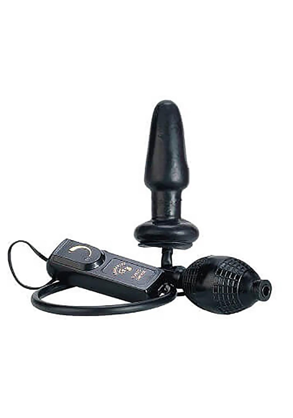 Expandable And Vibrating Butt Plug | Butt Plugs Anal Toys Black