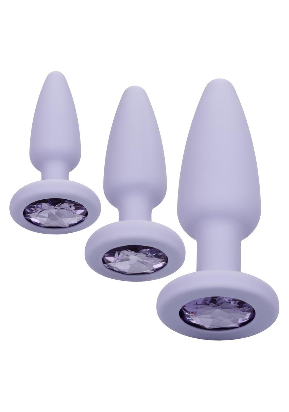 First Time Crystal Booty Kit | Butt Plugs Anal Toys Butt Plugs