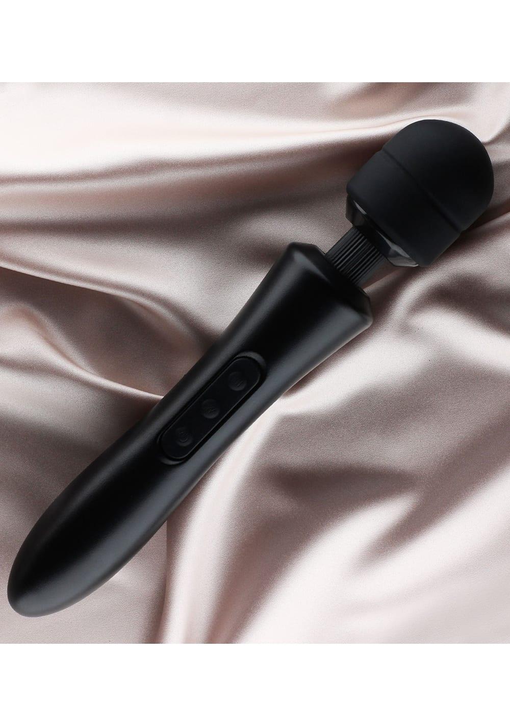 Gloria Cordless Wand Massager | Vibrators For Her Toys Black