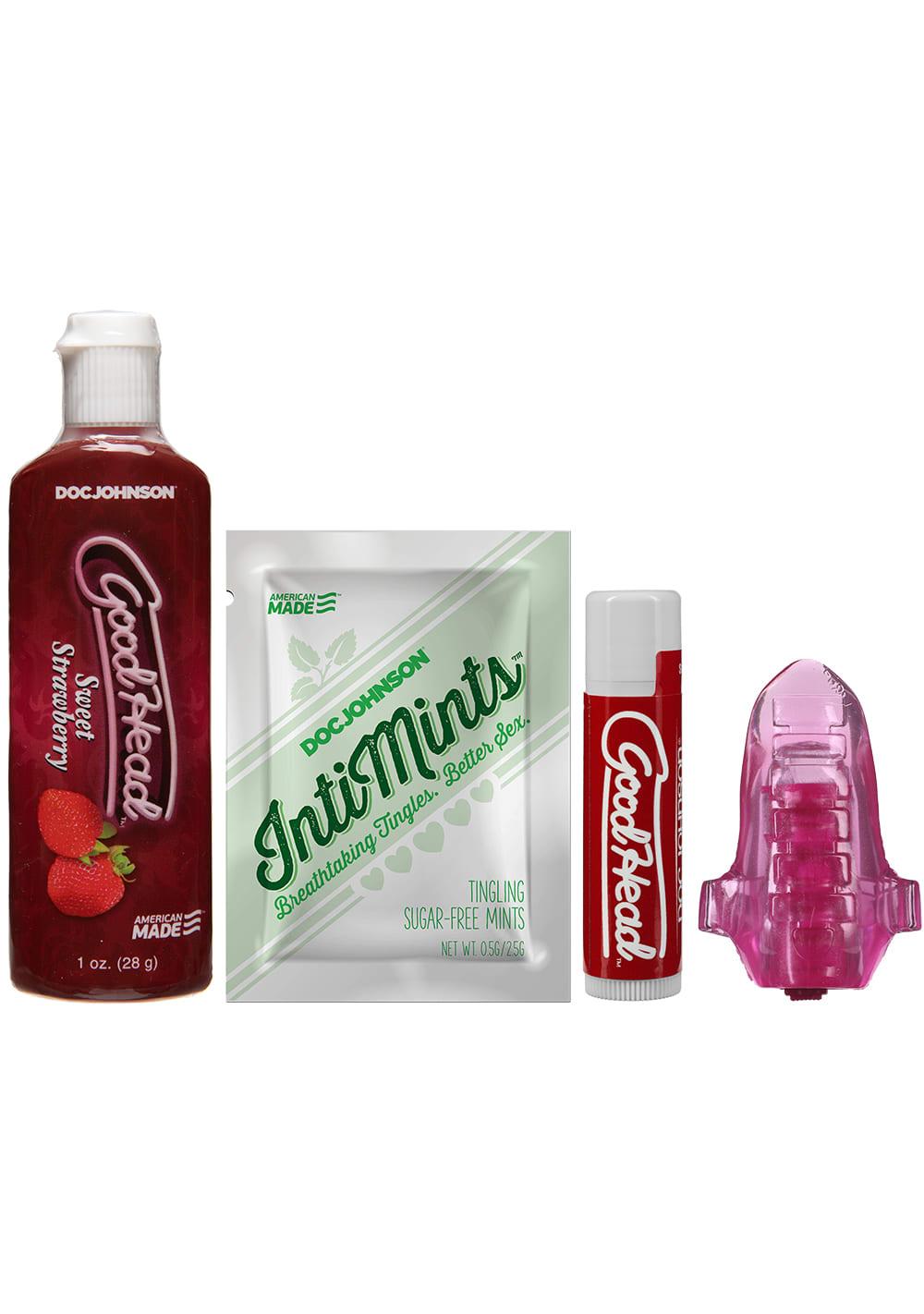 Goodhead™ – Kit For Her | Vibrators Flavored Lubes Flavored Lubes