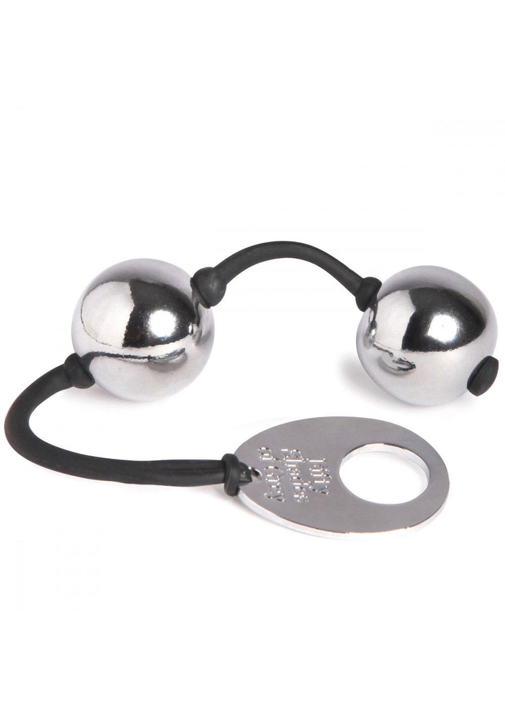 Inner Goddess Silver Pleasure Balls | Kegel Exercisers For Her Toys Black