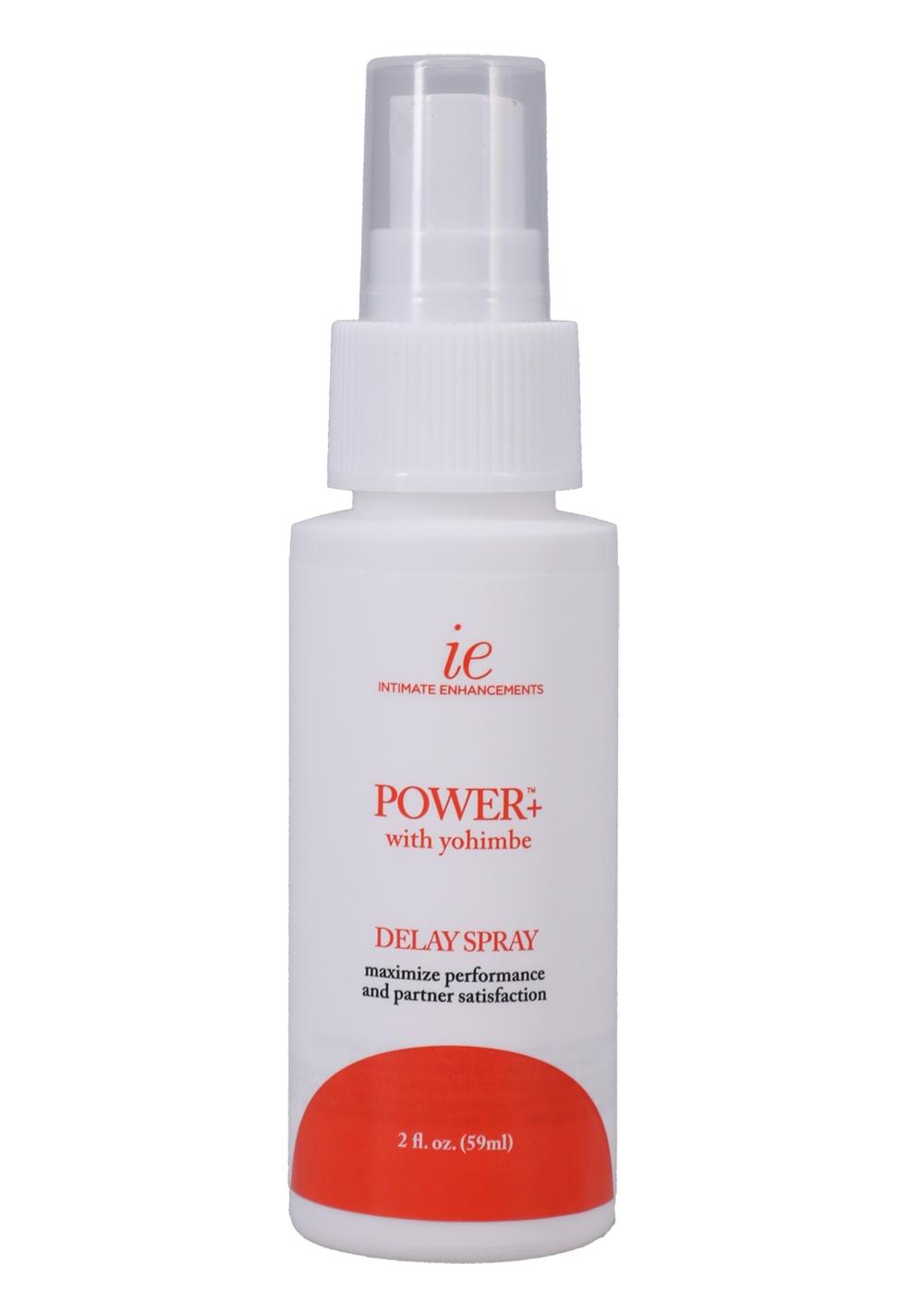 Intimate Enhancements Power+ With Yohimbe – Delay Spray For Men | Desensitizing Lubes Desensitizing Lubes Desensitizing Lubes