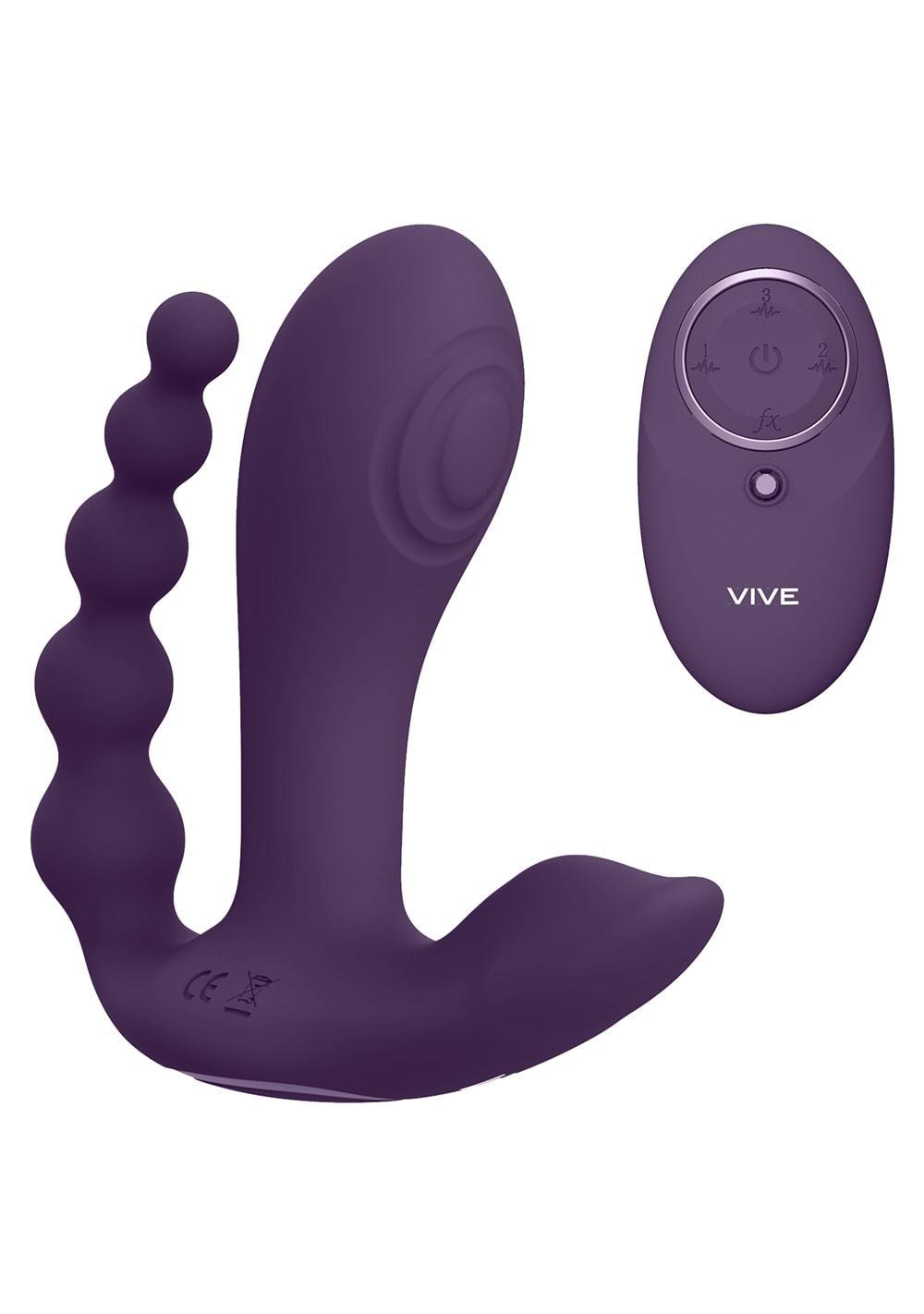 Kata – Pulse Wave And Double Penetration Vibrator | Anal Beads Anal Beads Anal Beads