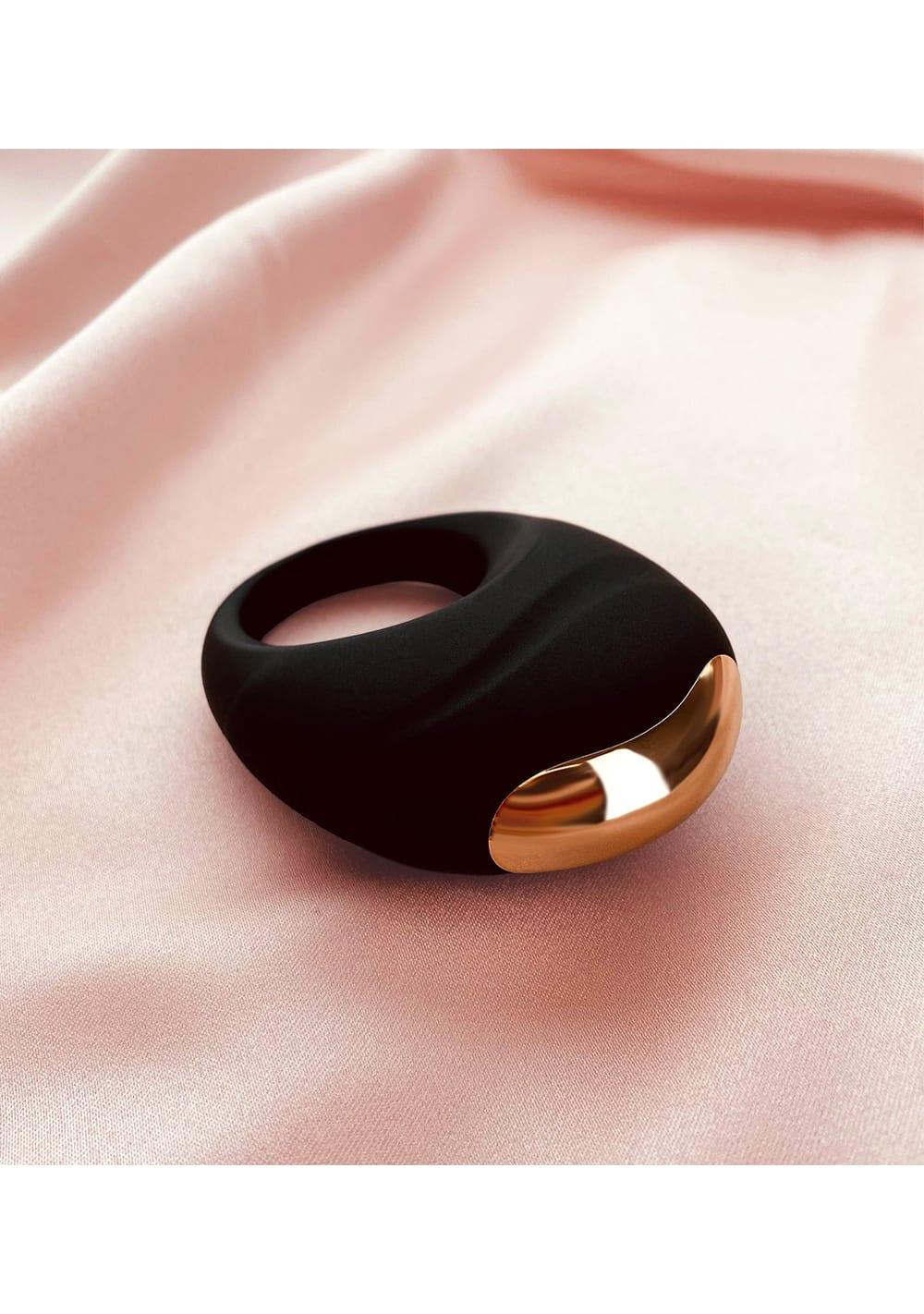 Luca Vibrating Penis Ring | Vibrators Cock Rings Black