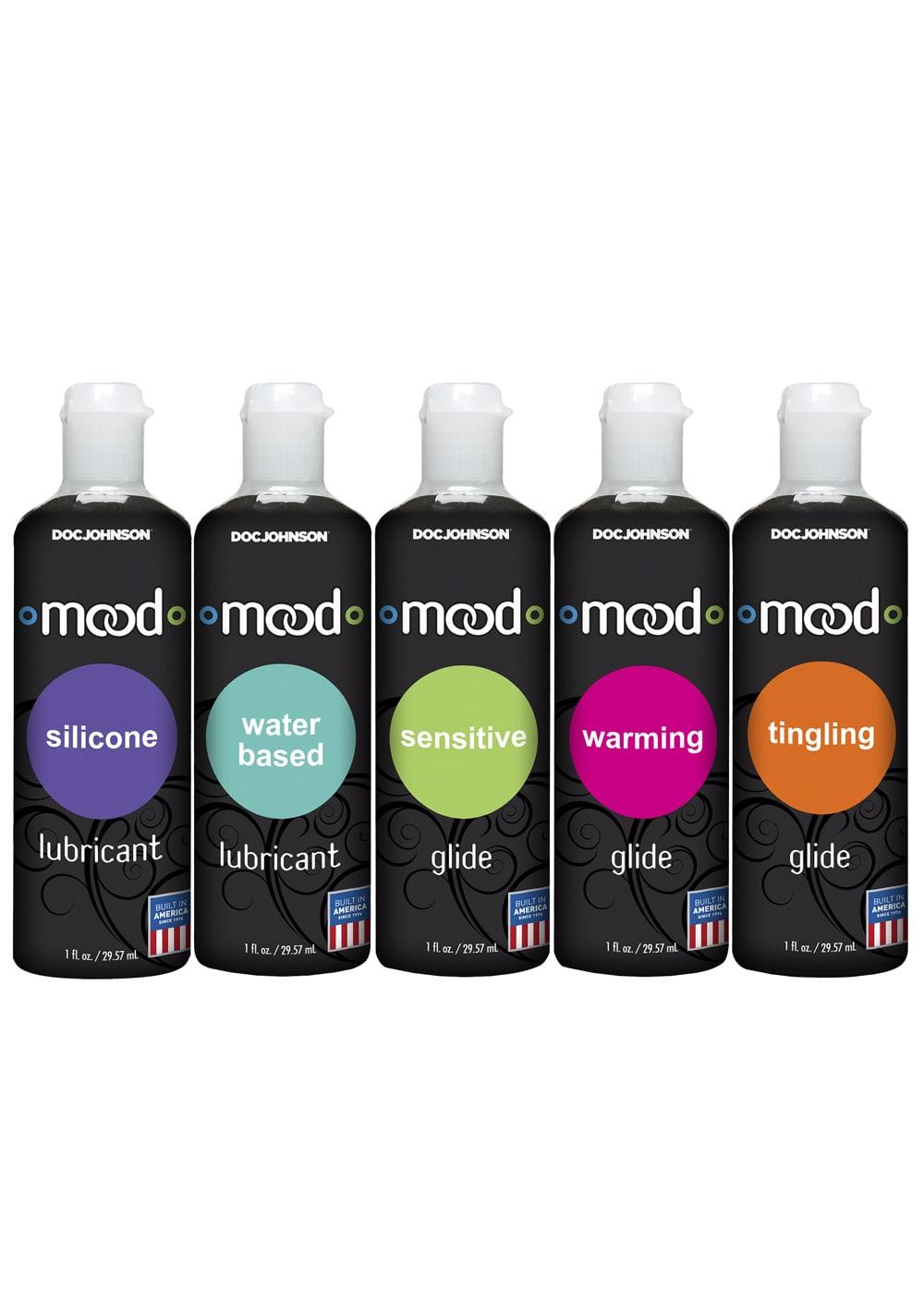 Mood™ – Lubricants And Glides – 5 Pack | Water-Based Lubes Lubricants Water-Based Lubes