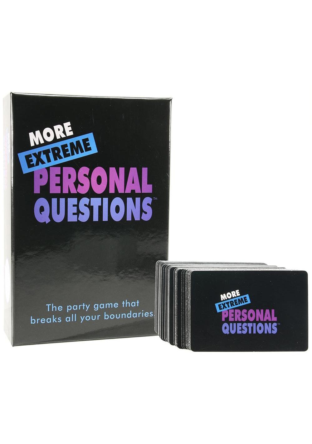 More Extreme Personal Questions Party Game | Erotic Games Couples Erotic Games