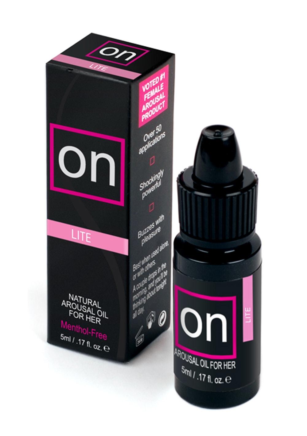 On Lite Natural Arousal Oil For Her – Menthol-Free | Lubes for Women For Her Toys Lubes for Women