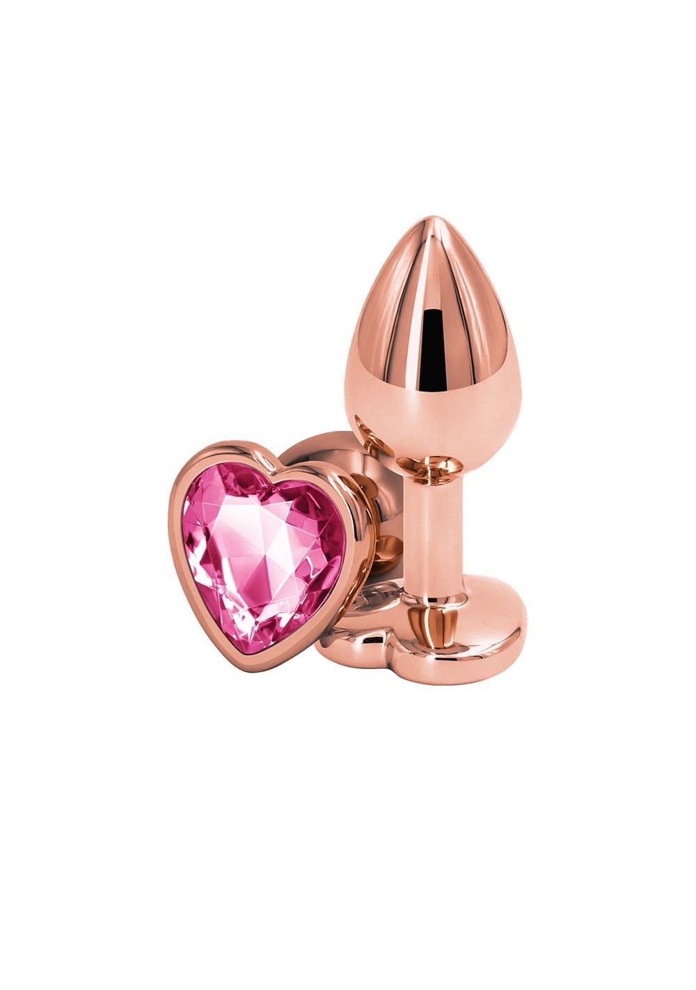 Rear Assets – Rose Gold Heart | Butt Plugs Anal Toys Butt Plugs