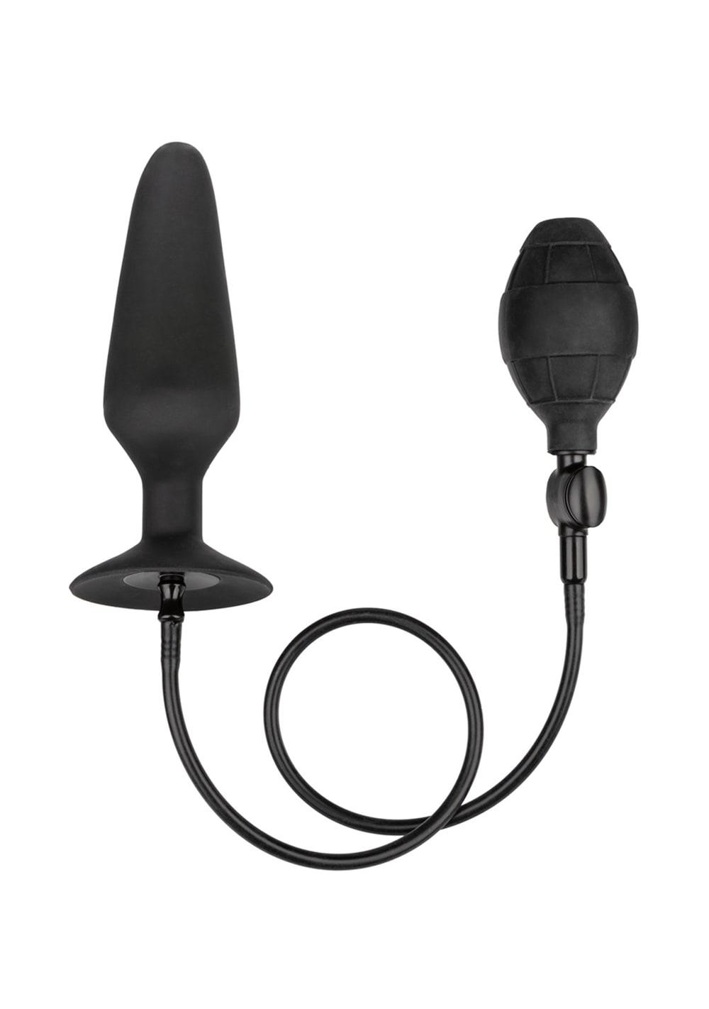 Silicone Inflatable Plug | Inflatable Anal Toys Anal Toys Black