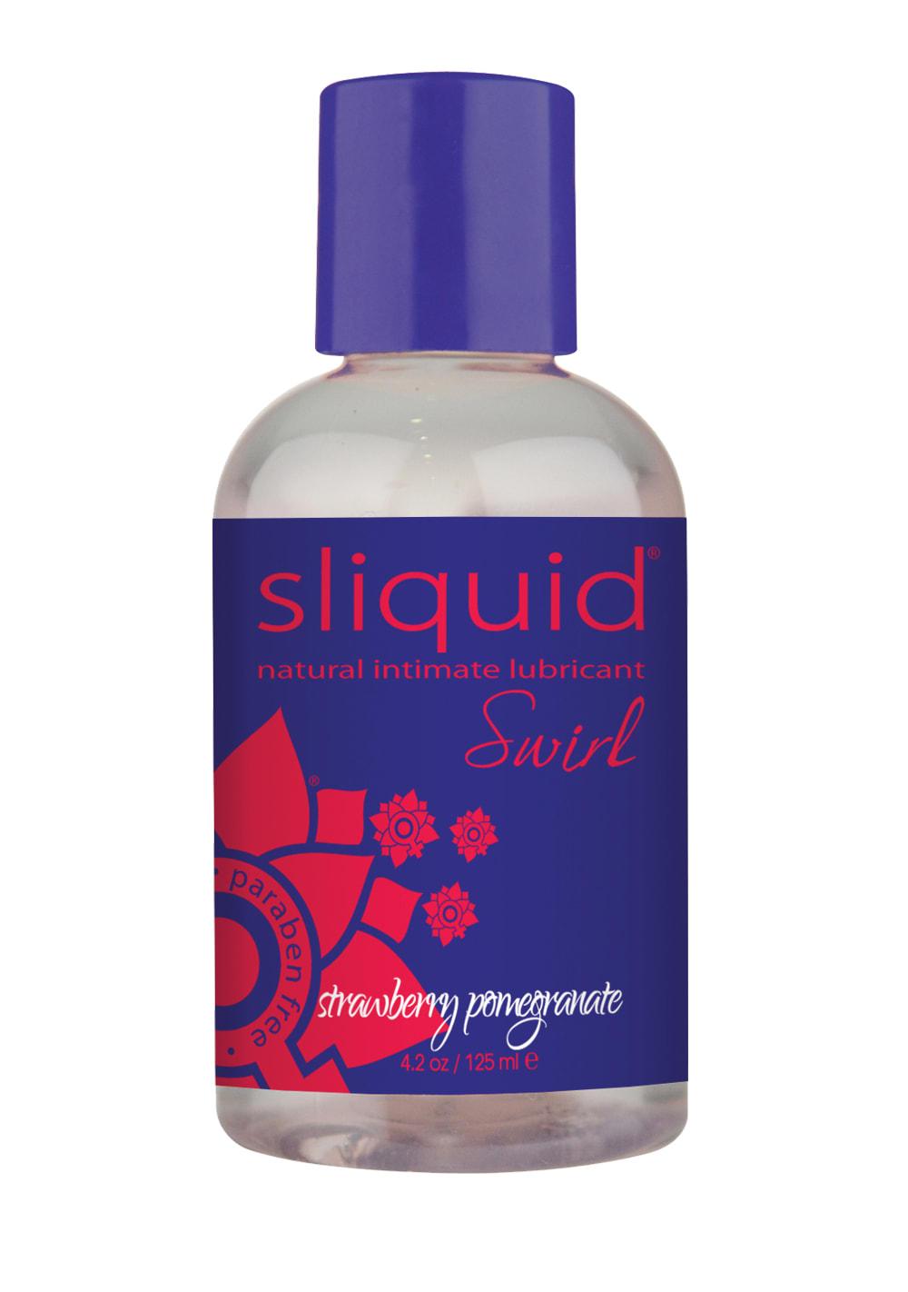 Sliquid Swirl Natural Water-Based Lubricant- Strawberry Pomegranate | Flavored Lubes Flavored Lubes Flavored Lubes