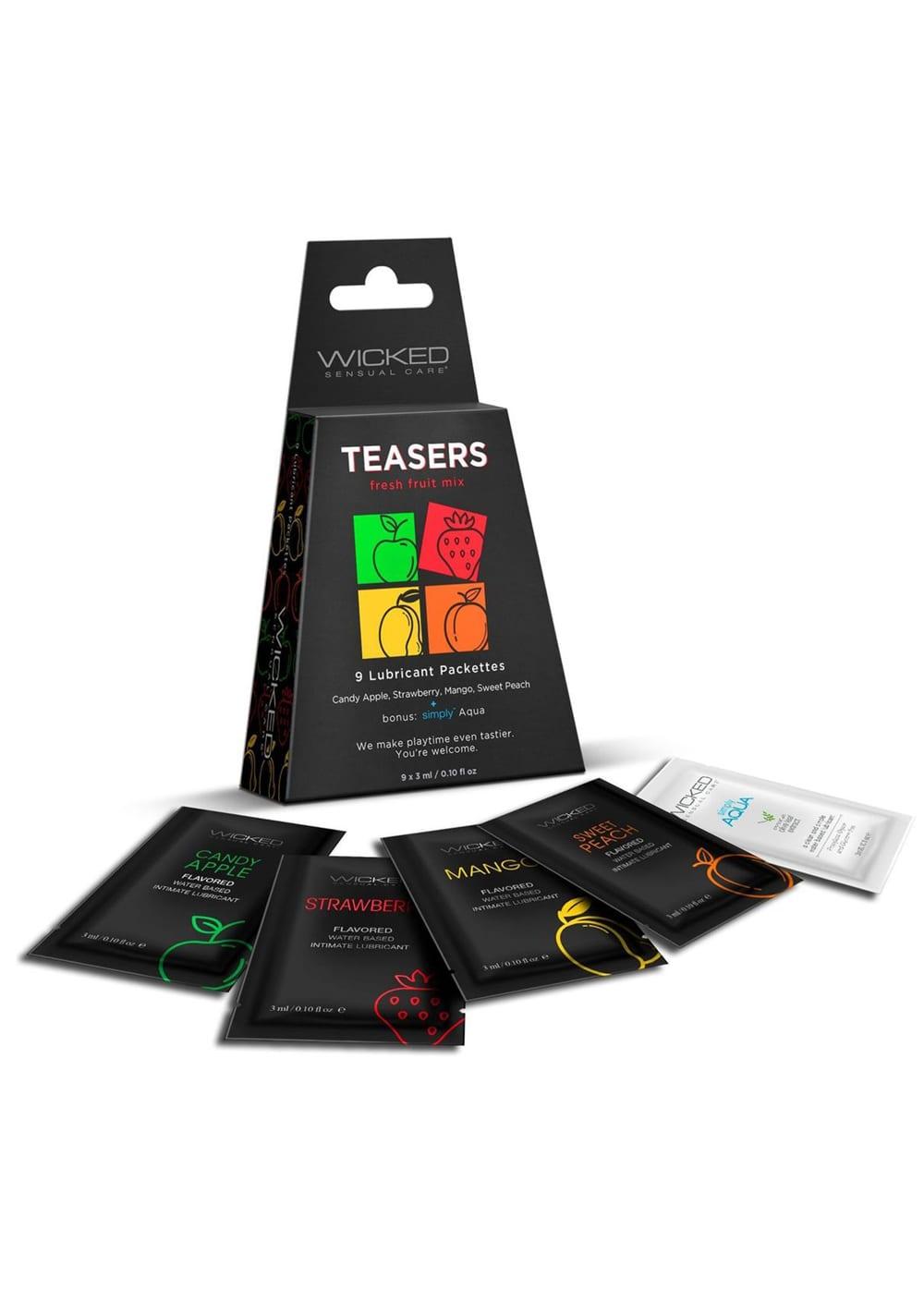 Teasers – Fresh Fruit Mix | Water-Based Lubes Flavored Lubes Flavored Lubes