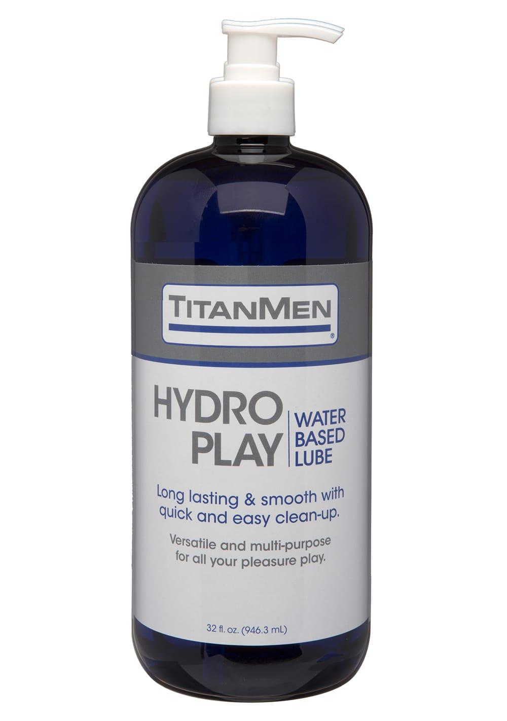 Titanmen® Hydro Play Water Based Lubricant | Water-Based Lubes Lubricants Water-Based Lubes