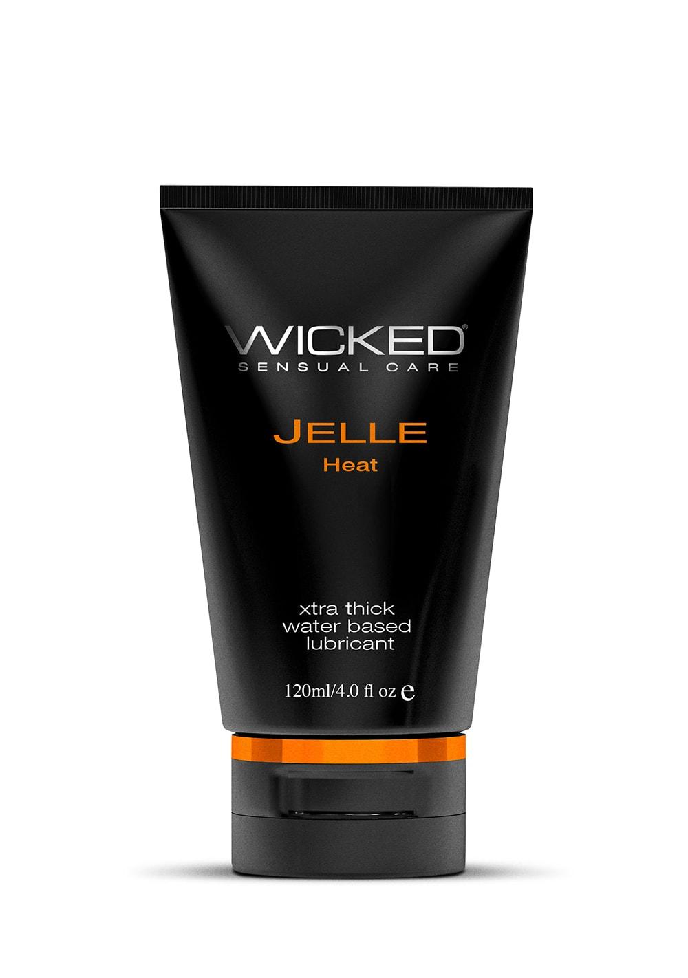 Wicked Jelle Water Based Anal Lubricant – Heat | Water-Based Lubes Anal Lubes Anal Lubes