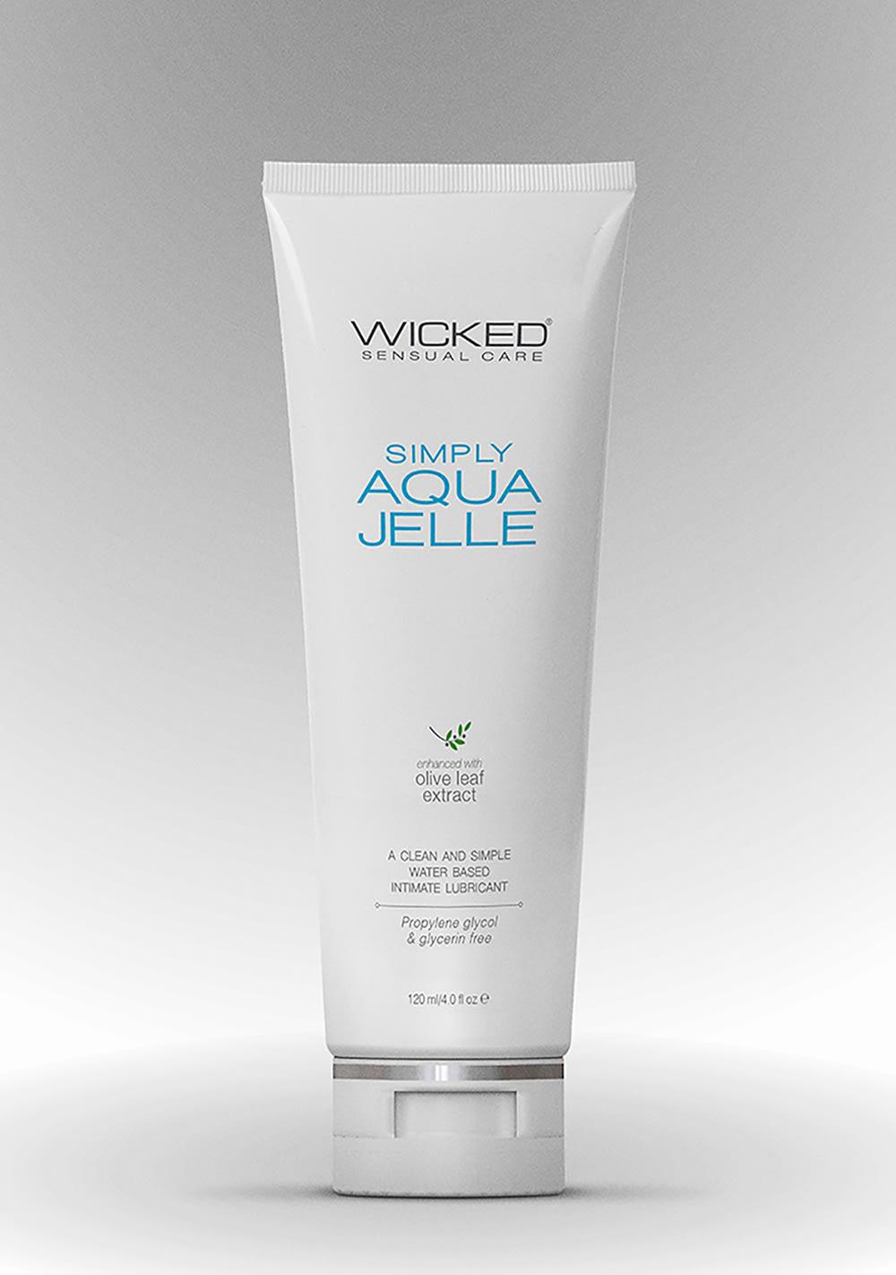 Wicked Simply Aqua Jelle Lubricant | Water-Based Lubes Lubricants Water-Based Lubes