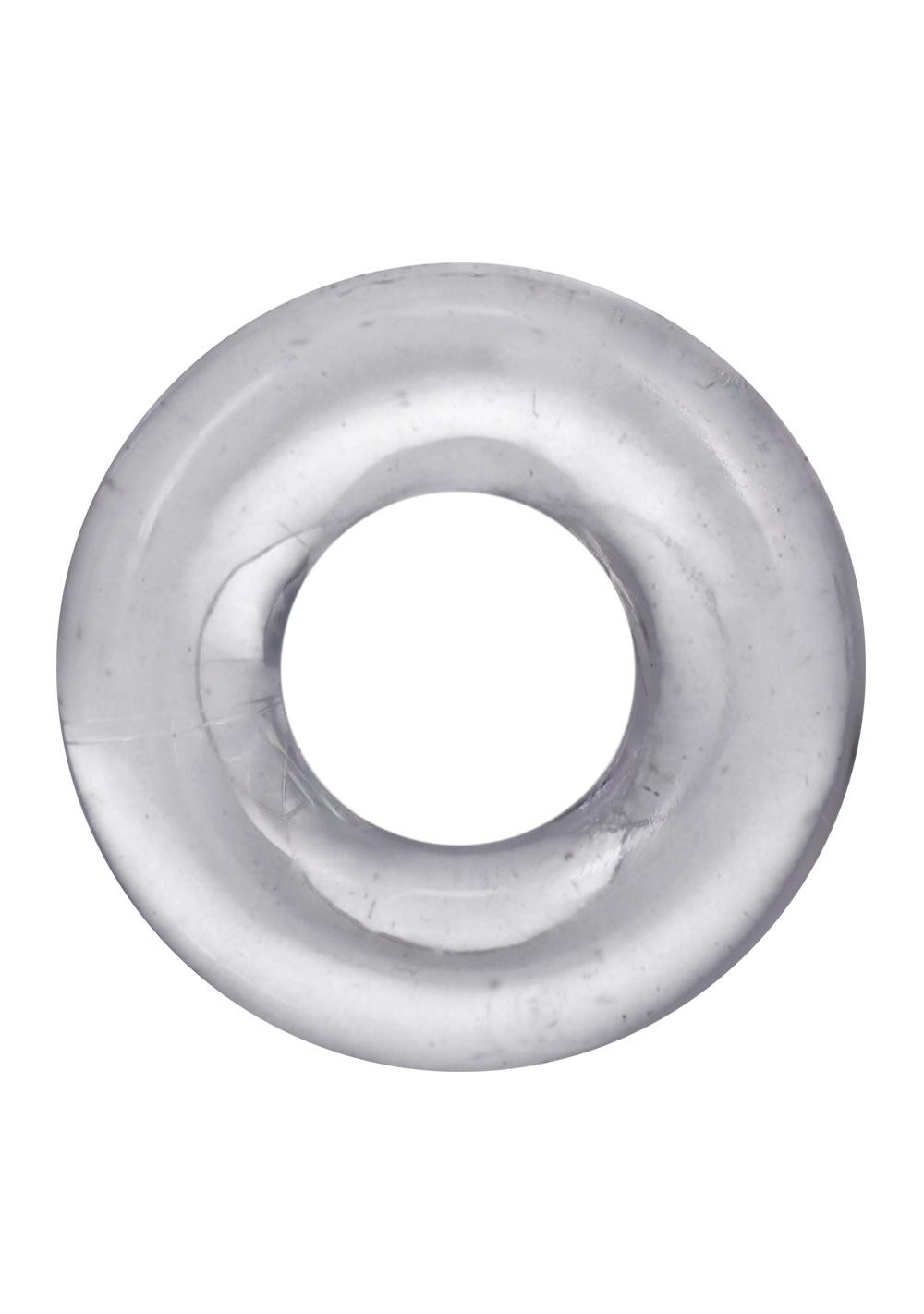 Rock Solid – The 2X Donut | Cock Rings Cock Rings Clear