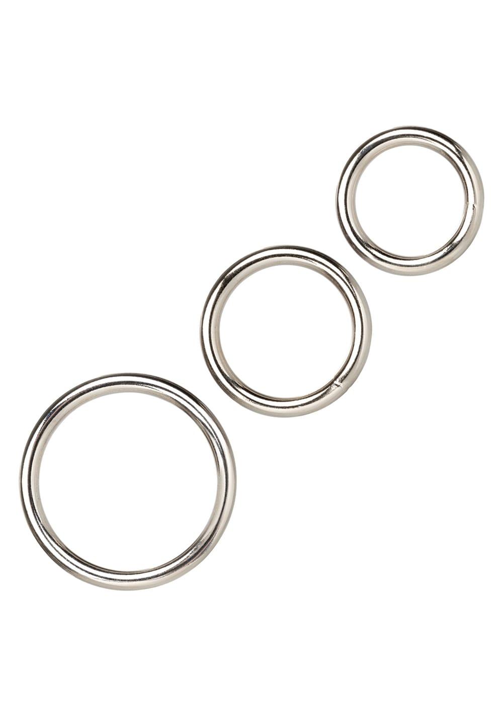 Silver Ring – 3 Piece Set | Cock Rings Cock Rings Cock Rings