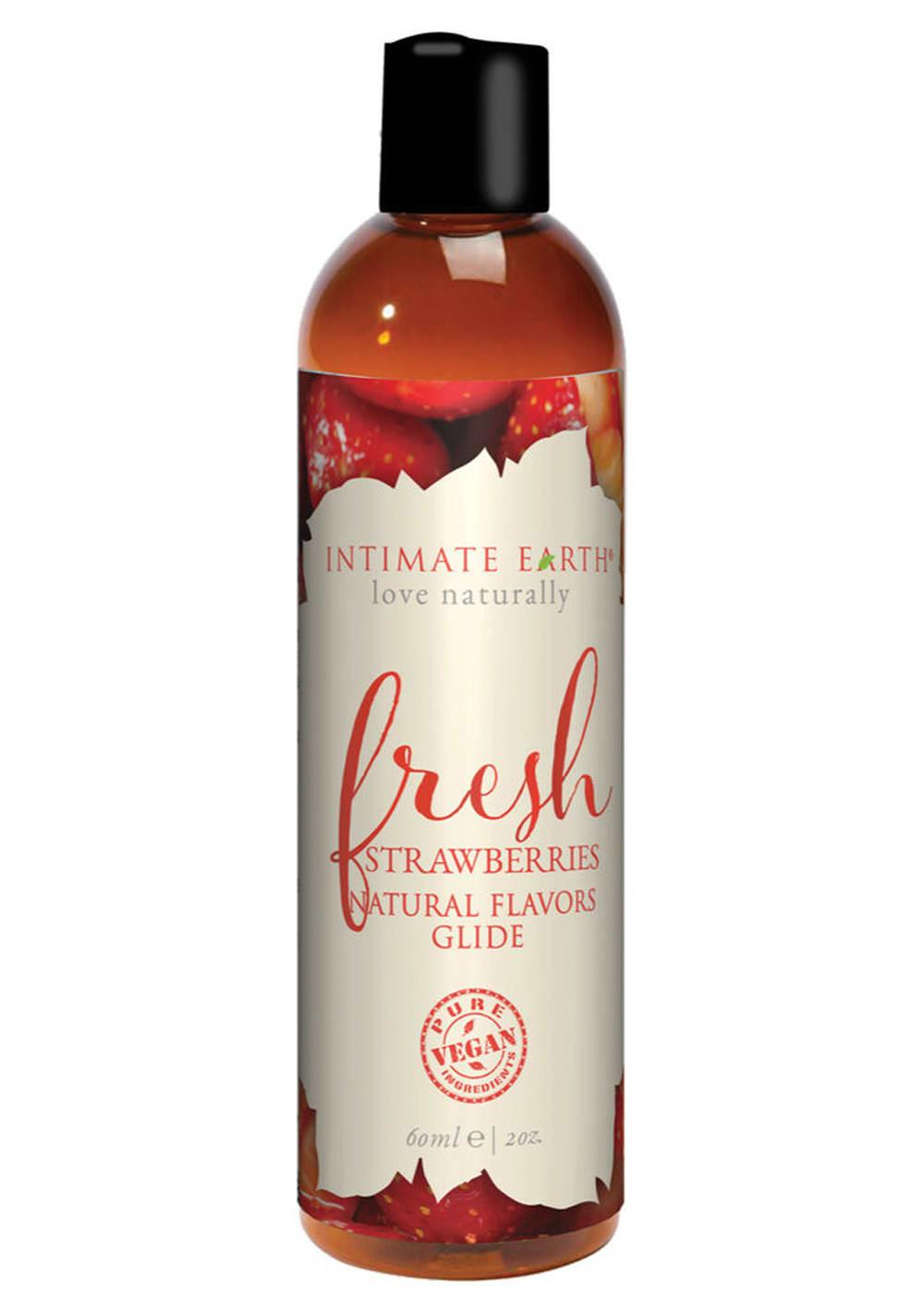 Natural Flavors Glide – Fresh Strawberries | Natural Lubes Flavored Lubes Flavored Lubes